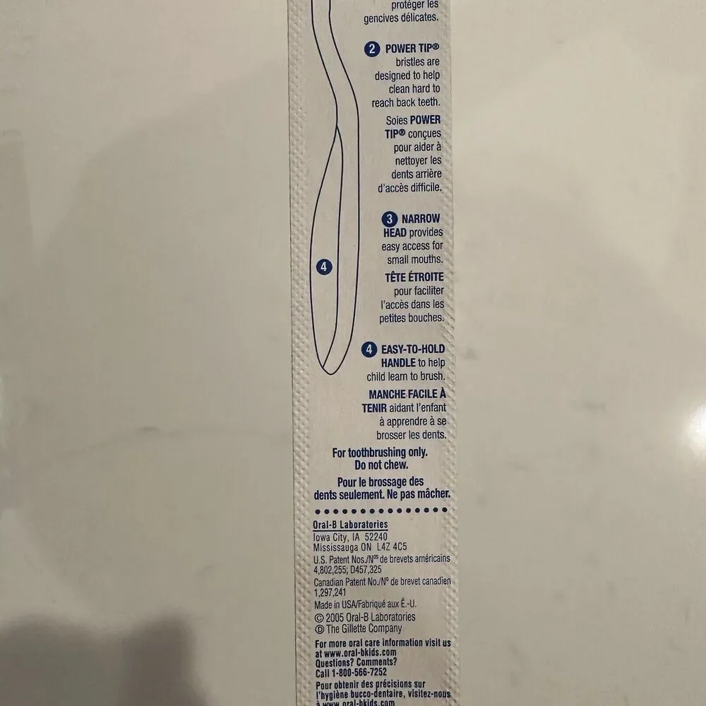 Oral-B Disney Stage 2 Toothbrushes Winnie Pooh Tigger Piglet Elephent (Set Of 4)